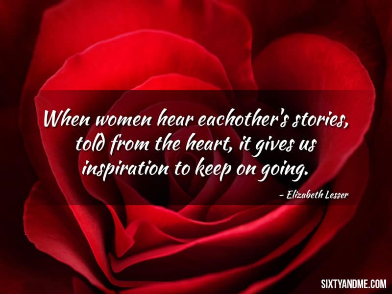 Elizabeth Lesser - When women hear eachother’s stories
