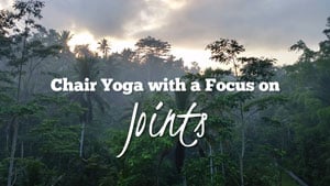Chair yoga for seniors - joints