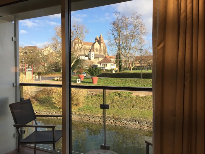river cruises - View from my window in Breisach, Germany