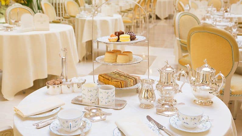 Afternoon tea at Ritz