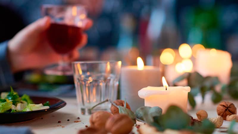 Feel Like a Millionaire in Retirement - Candlelight dinner