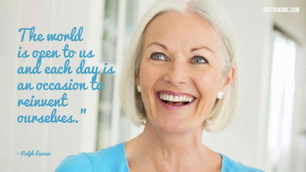 Ralph Lauren - The world is open to us and each day is an occasion to reinvent ourselves