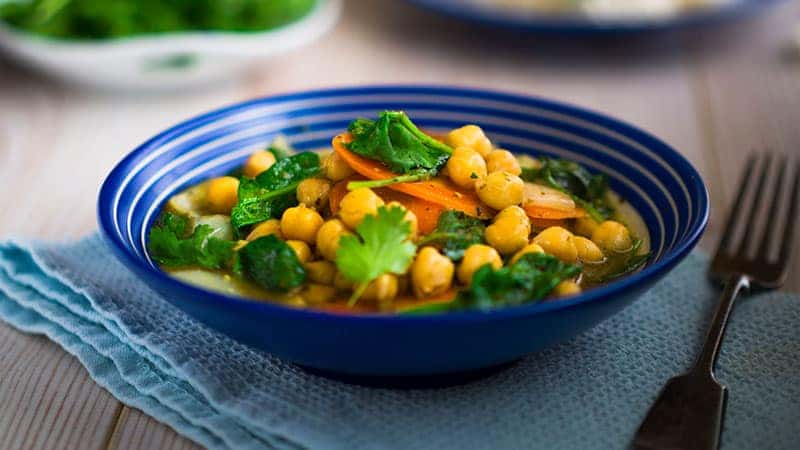 healthy eating after 60 - chickpeas