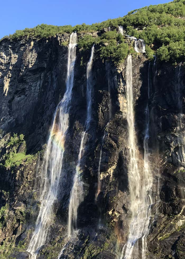 Seven sisters fall Viking Ocean Cruises boat