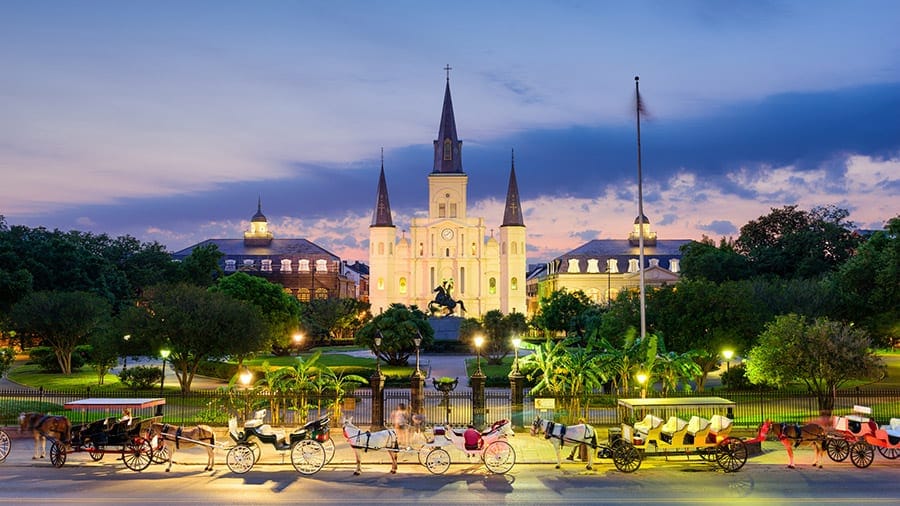 New Orleans at Jackson Square