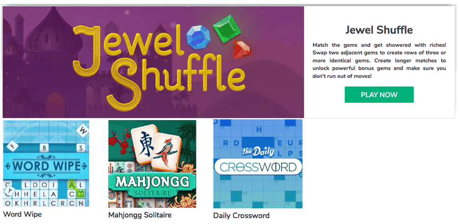 jewell shuffle game