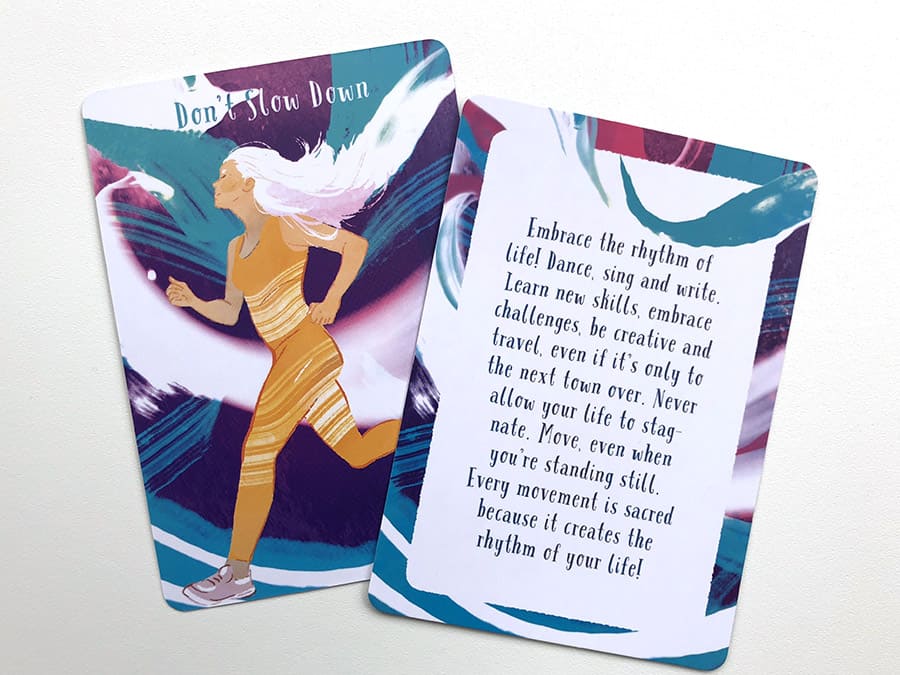 aging beautifully affirmation cards