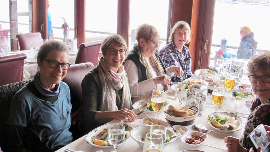 Fish lunch on the Galata Bridge