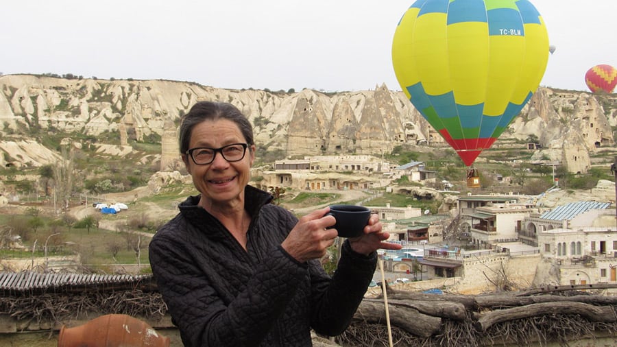 A coffee toast to ballooning
