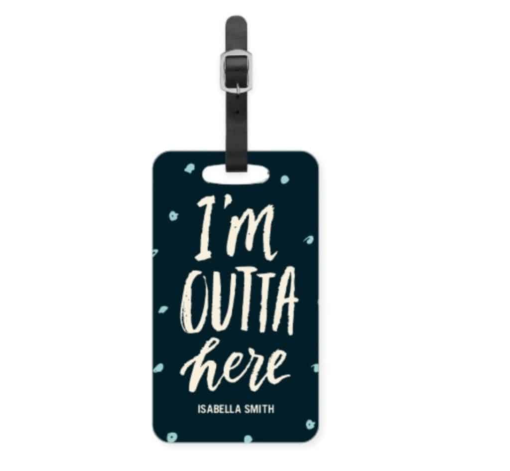 Personalized Luggage Tags