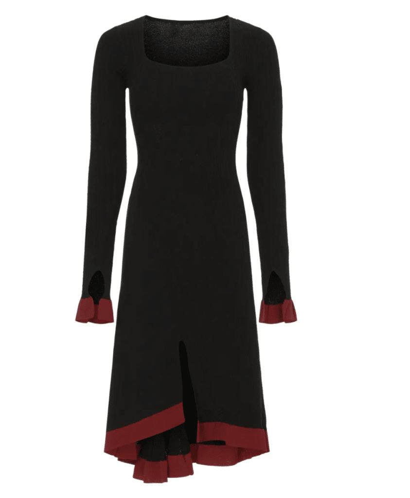 Esteban Cortazar Collective Square Neck Sweater Dress at Rent the Runway
