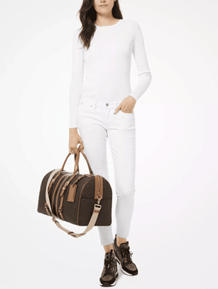 MICHAEL KORS Signature Bedford Travel Extra Large Weekender
