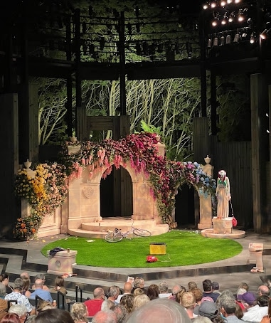American Players Theater, The Hill, at night