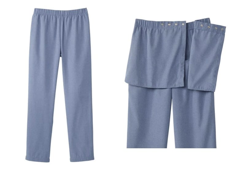 Women's Open Back Gabardine Pant