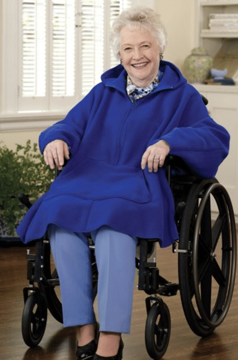 Fleece Poncho from Silverts
