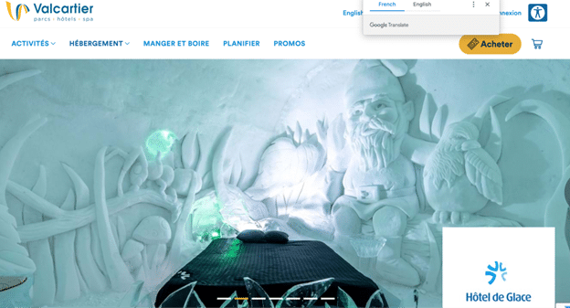 Hotel de Glace (Ice Hotel), Québec, Canada