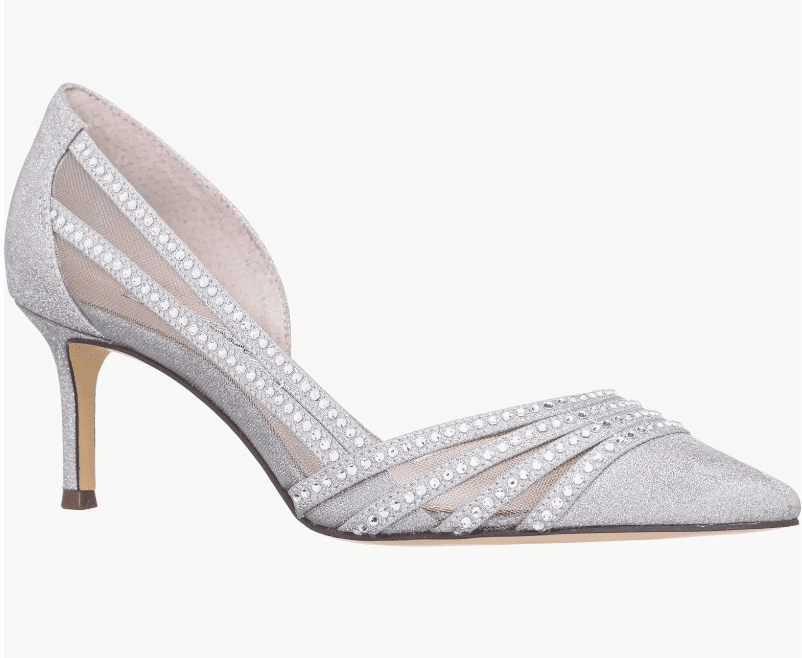 Pointed Toe Half d'Orsay Pump