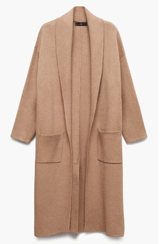 Mango Oversized Knit Coat Nordstrom