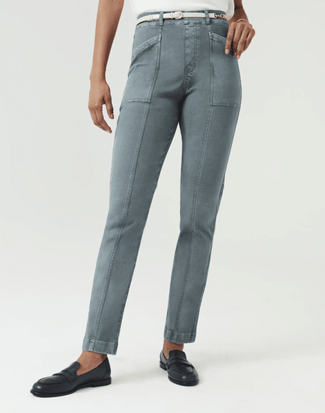Spanx Stretch Twill Straight Leg Pant