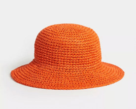 Straw Packable Bucket Hat