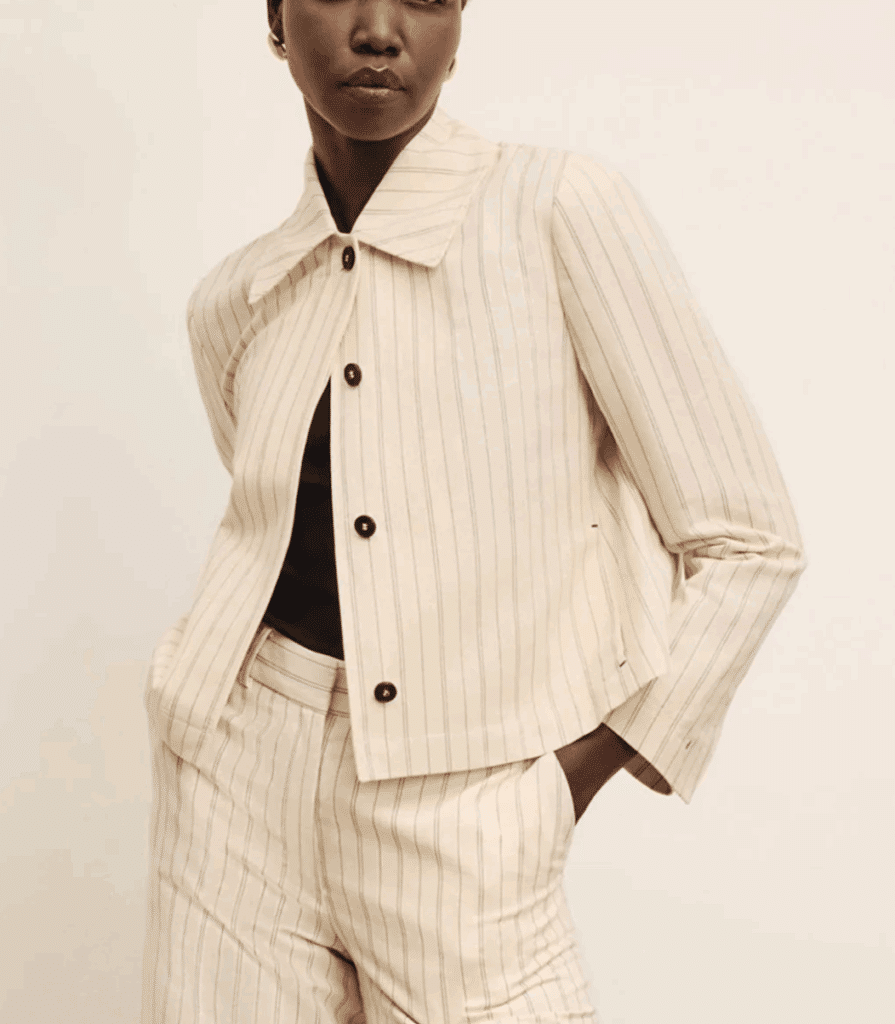 The Nicky Jacket - Breeze Stripe