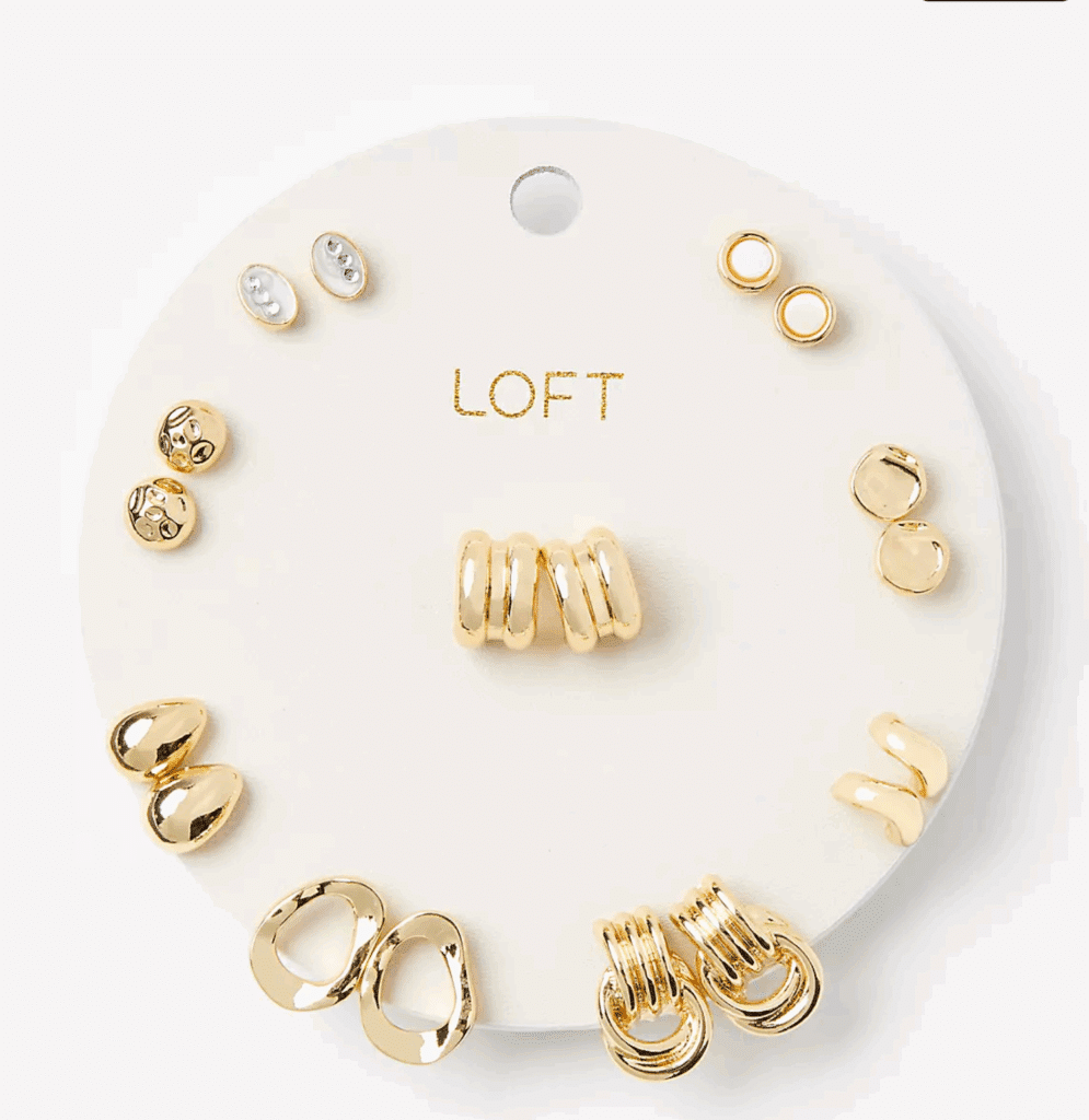 Chunky Stud Earring Set