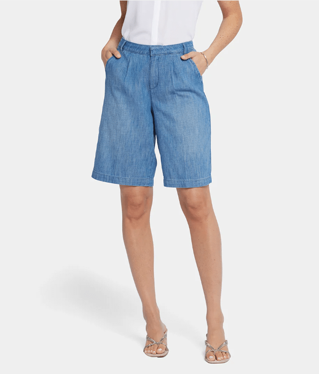 Relaxed Bermuda Denim Shorts from NYDJ