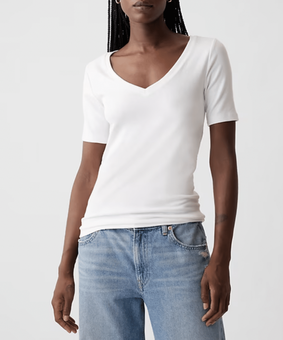 Gap Modern V-Neck T-Shirt