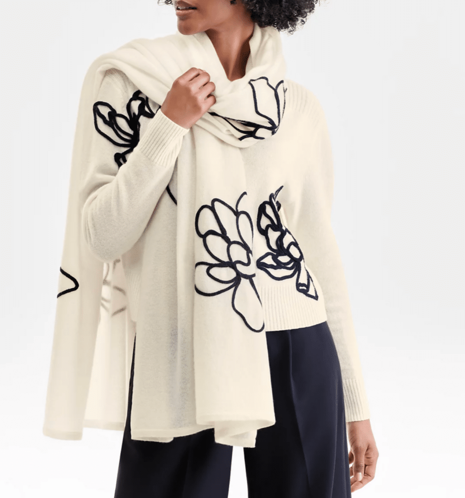 Charter Club 100% Cashmere Oversized Scarf, Macy's Exclusive