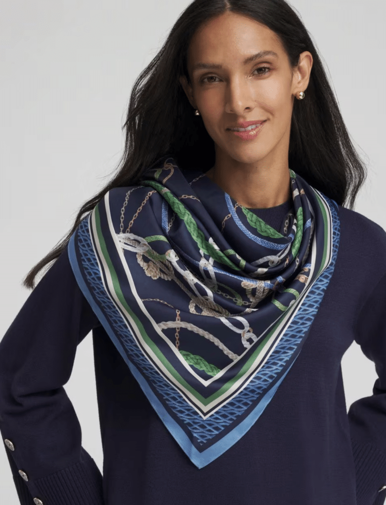 Rope Relic Square Scarf at Chico’s